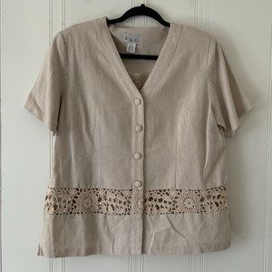 I.S.C. Women 2 piece blouse